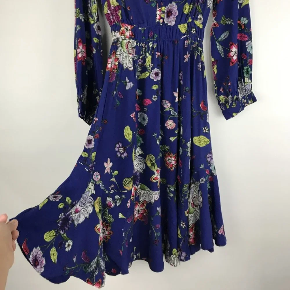 Maeve Anthropologie Maplewood Floral Viscose NWOT - Picture 5 of 8